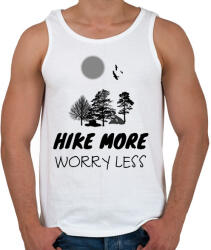 printfashion HIKE MORE - Férfi atléta - Fehér (1985812)