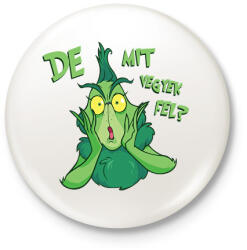 printfashion Grincs mit vegyek fel - Kitűző, hűtőmágnes - Fehér (14802120)