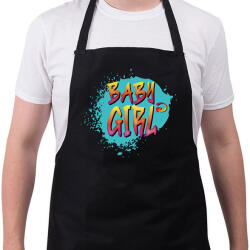 printfashion Baby girl - Kötény - Fekete (7515140)