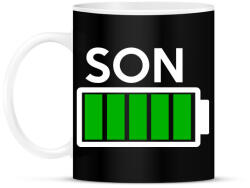 printfashion SON - Bögre - Fekete (793066)