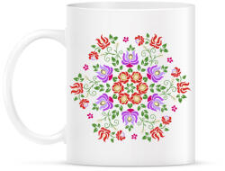 printfashion Matyó mintás mandala - Bögre - Fehér (13184600)