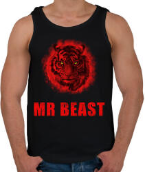 printfashion mr beast - Férfi atléta - Fekete (2131457)