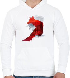 printfashion Bad memories - Férfi kapucnis pulóver - Fehér (215328)