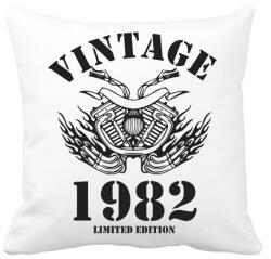 printfashion 1982 - Párnahuzat, Díszpárnahuzat - Fehér (6219633)
