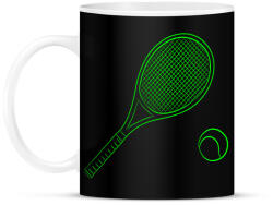 printfashion Tennis - Bögre - Fekete (2621302)