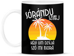 printfashion LAMBADA - Bögre - Fekete (10800651)
