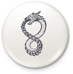 printfashion Altered Carbon - Kitűző, hűtőmágnes - Fehér (3088667)