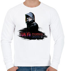 printfashion Tokyo Ghoul - Férfi pulóver - Fehér (2691957)