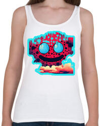 printfashion DSL Cloud Smiley #1 - Női atléta - Fehér (15985480)