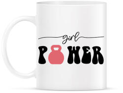 printfashion Girl Power - Kettlebell - Bögre - Fehér (11724279)