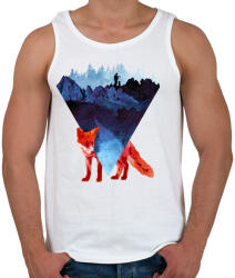 printfashion Risky road - Férfi atléta - Fehér (233305)