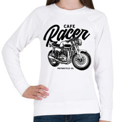 printfashion Cafe racer - Női pulóver - Fehér (4982720)