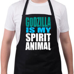 printfashion Spirit Animal - Kötény - Fekete (4933209)