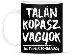 printfashion Talán kopasz vagyok - Bögre - Fekete (8259268)