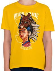 printfashion Vadnyugat - Gyerek póló - Sárga (417432)