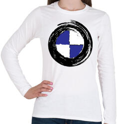 printfashion BMW tornádó - Női hosszú ujjú póló - Fehér (1165553)