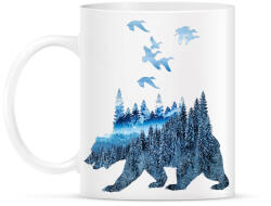 printfashion wild life - Bögre - Fehér (3786832)