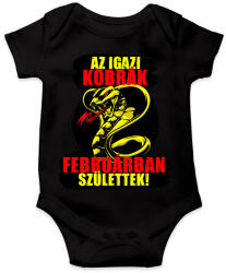 printfashion Februári Kobra - Baba Body - Fekete (6050125)