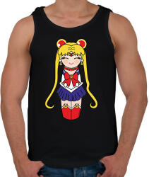 printfashion Sailor Moon - Férfi atléta - Fekete (2277579)