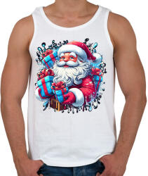 printfashion Mikulás - Férfi atléta - Fehér (14952969)