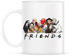 printfashion Horror friends - Bögre - Fehér (16768718)