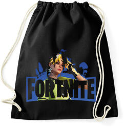 printfashion Fortnite - Sportzsák, Tornazsák - Fekete (16626400)