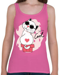 printfashion Be cool! - Női atléta - Rózsaszín (5121777)