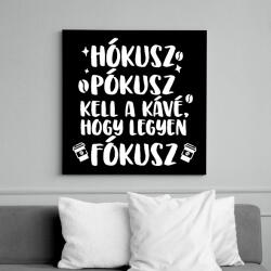 printfashion Hókusz Pókusz - Vászonkép - Fekete (16664379)