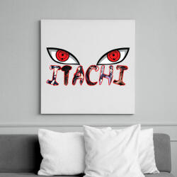 printfashion Ucsiha Itacsi eyes - Vászonkép - Fehér (6638078)