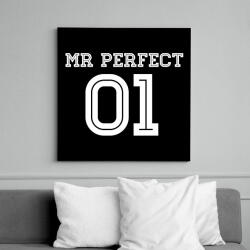 printfashion MR Perfect - Vászonkép - Fekete (6646455)