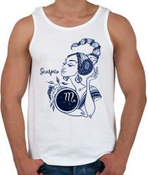 printfashion skorpió - Férfi atléta - Fehér (14166634)