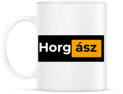 printfashion Horgász pornhub - Bögre - Fehér (15788854)