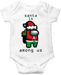 printfashion Among us - Santa is - Baba Body - Fehér (4126131)