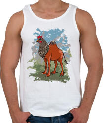 printfashion A kendermagos teve - Férfi atléta - Fehér (5689652)