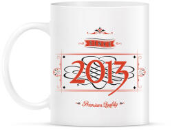 printfashion since-2013-red-black - Bögre - Fehér (790745)