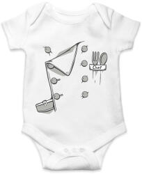 printfashion Konyhafőnök - Baba Body - Fehér (2397294)