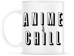 printfashion Anime & Chill - Bögre - Fehér (1960689)