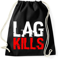 printfashion Lag Kills - Sportzsák, Tornazsák - Fekete (2660858)