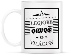 printfashion A legjobb orvos - Bögre - Fehér (7225465)