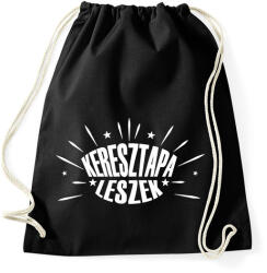 printfashion Keresztapa leszek - Sportzsák, Tornazsák - Fekete (12686102)