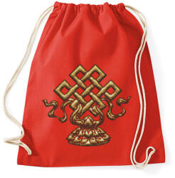 printfashion végtelen lótusz - Sportzsák, Tornazsák - Piros (4876774)