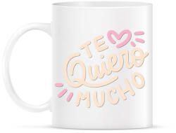 printfashion Szeretlek - Te Qiuero - Bögre - Fehér (4314702)