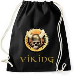 printfashion viking skull - Sportzsák, Tornazsák - Fekete (1567669)