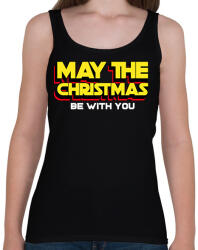 printfashion Star Wars Karácsony - Női atléta - Fekete (10818469)