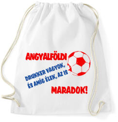printfashion Angyalföldi drukker - Sportzsák, Tornazsák - Fehér (11455773)