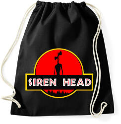 printfashion Siren head 5 - Sportzsák, Tornazsák - Fekete (3677537)