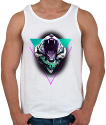 printfashion The master of the universe - Férfi atléta - Fehér (237487)