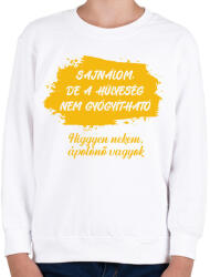printfashion Sajnálom - Ápolónő - Gyerek pulóver - Fehér (7220486)