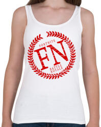 printfashion FN Battle Royale - Női atléta - Fehér (948097)