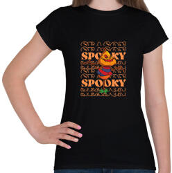 printfashion Spooky töki - Női póló - Fekete (14636136)